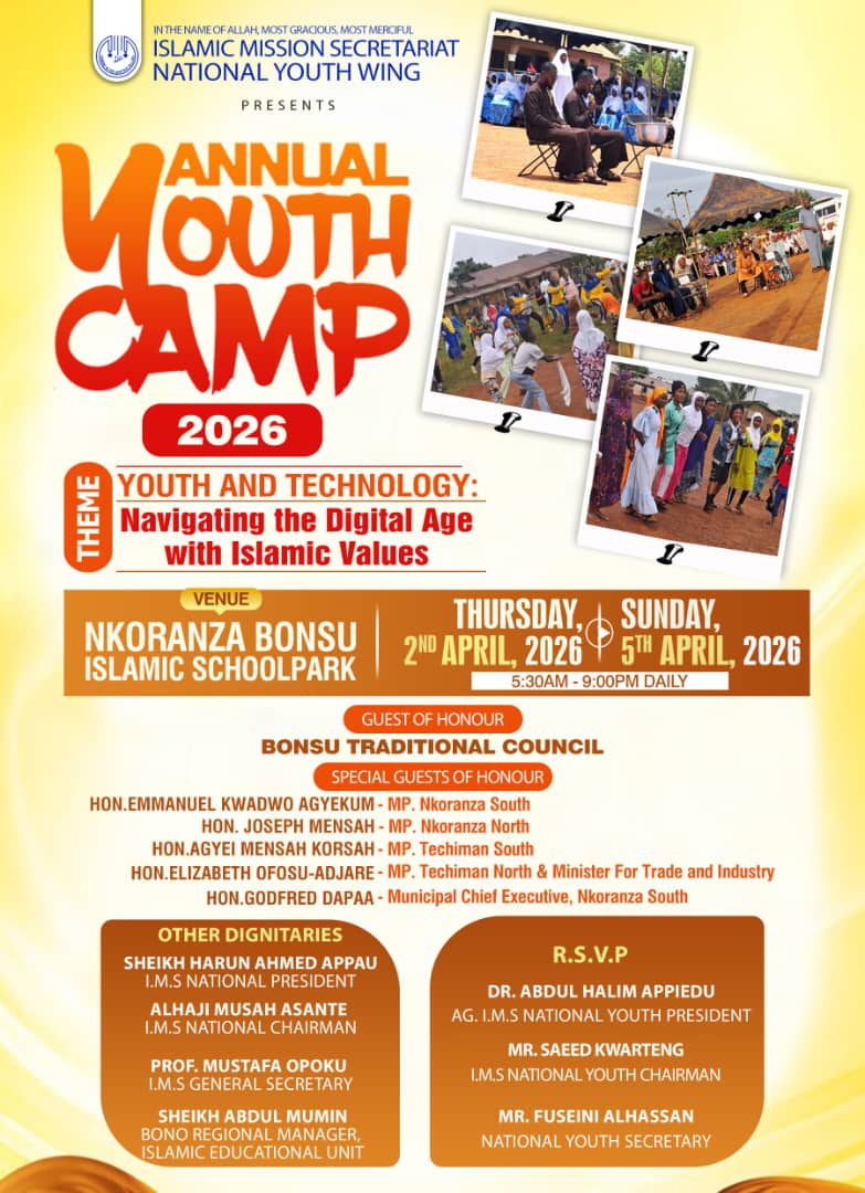 Islamic Mission Secretariat Youth Wing set for 2026 Annual Youth Camp ...