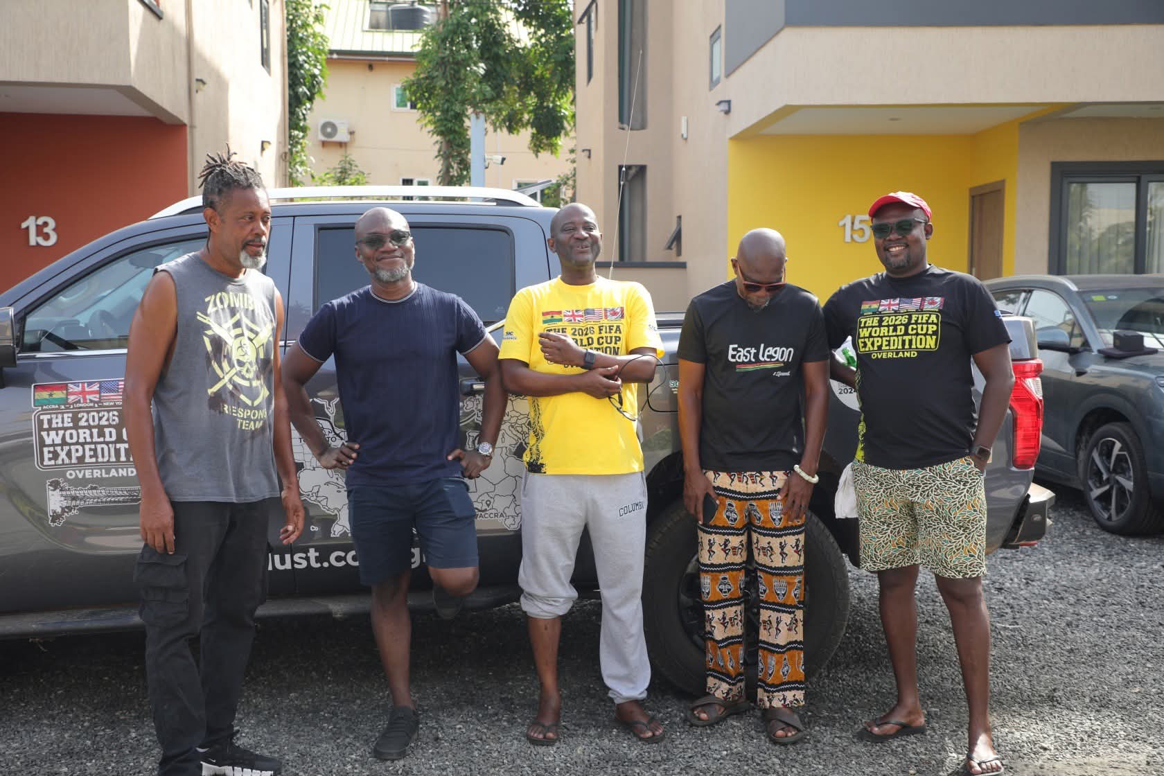 Wanderlust Ghana hits the road again — Accra to Toronto drive, sets sights on World Cup history