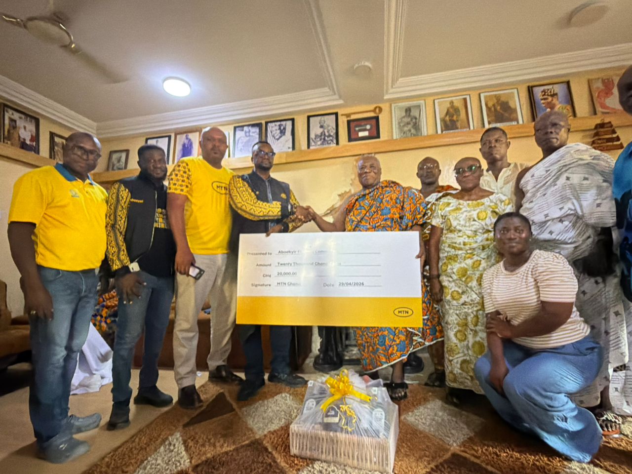 MTN Ghana supports Aboakyer 2026 festival with GHC 20,000  