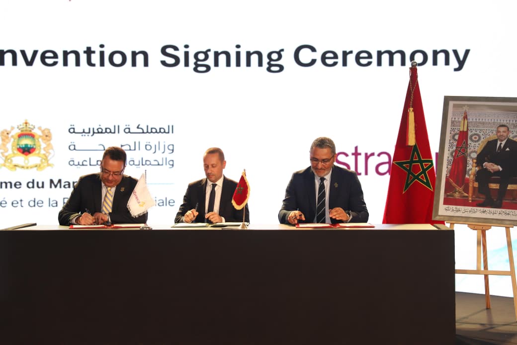 Morocco, AstraZeneca sign pact to boost health research, digital innovation