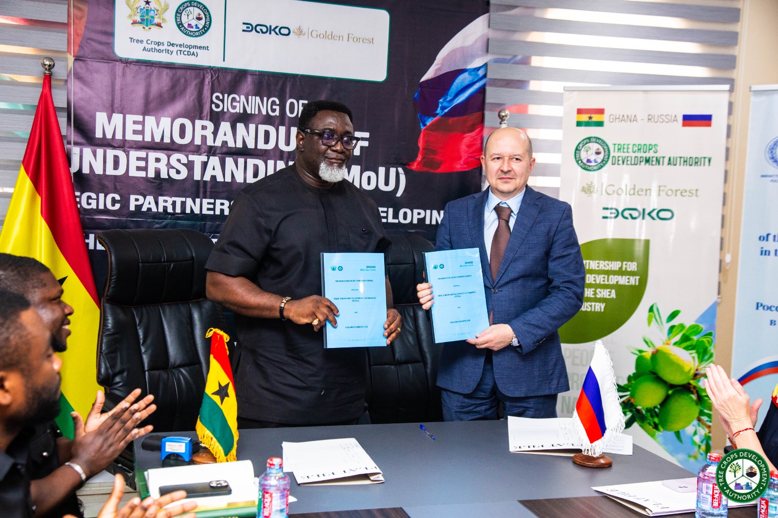 TCDA, Golden Forest sign MoU to boost Ghana’s shea industry