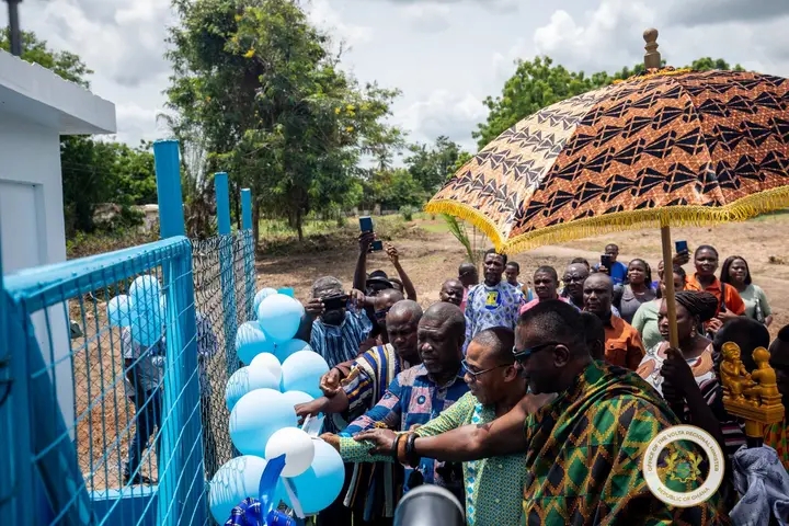 Republic Bank Ghana supports Adidome SHS with mechanised borehole  
