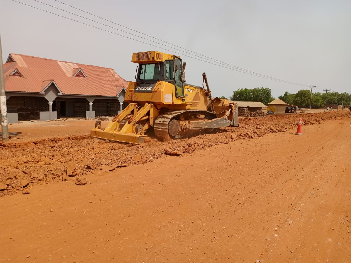 Tamale Central MP inspects roads at Gumbihini, Agric-Mohiyabihi Electoral Areas 