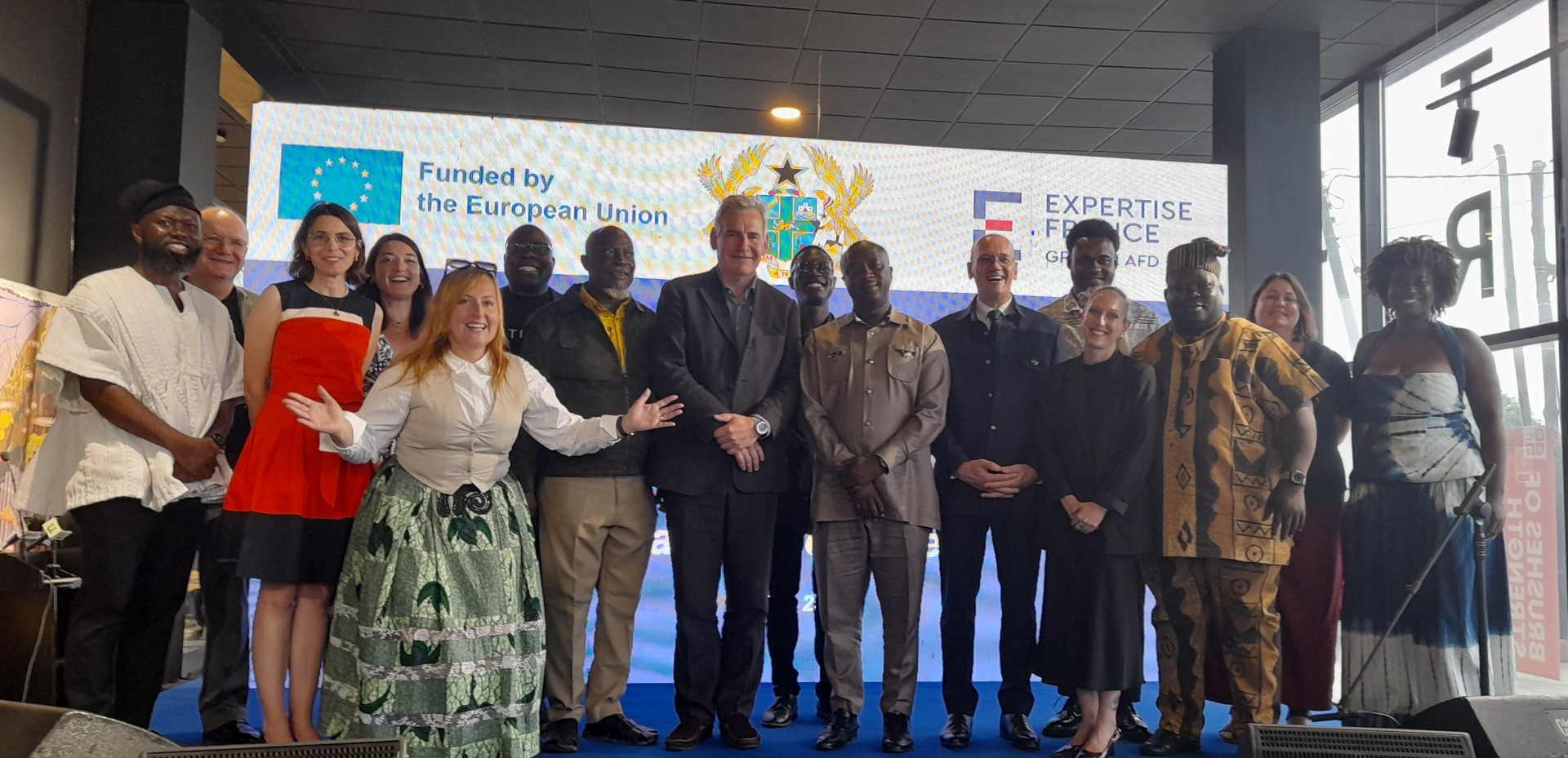 EU, Expertise France launch “Sankofa II” to support Ghana’s cultural ecosystem