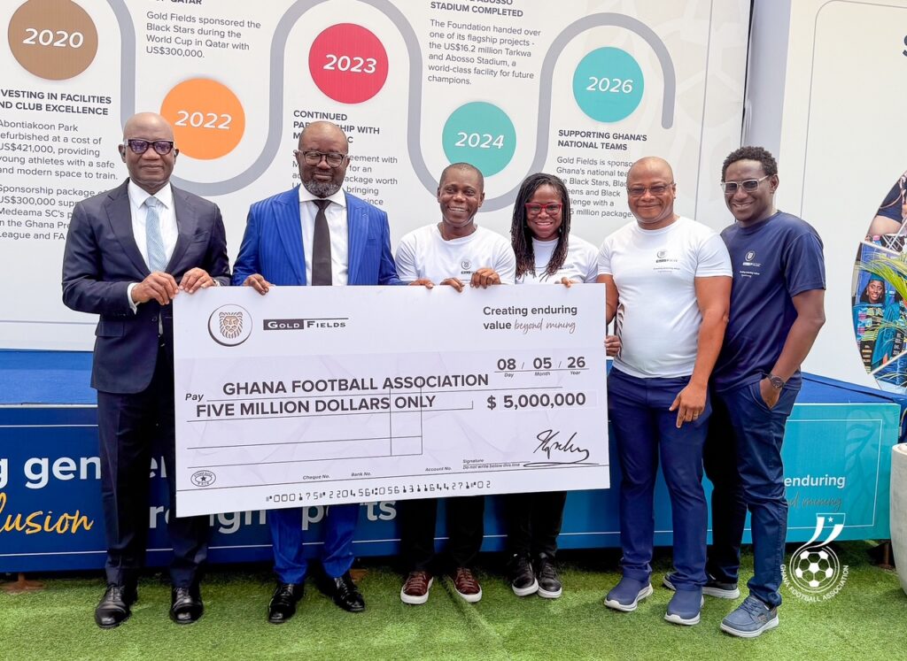 Goldfields Ghana back GFA with $5million support for national teams  