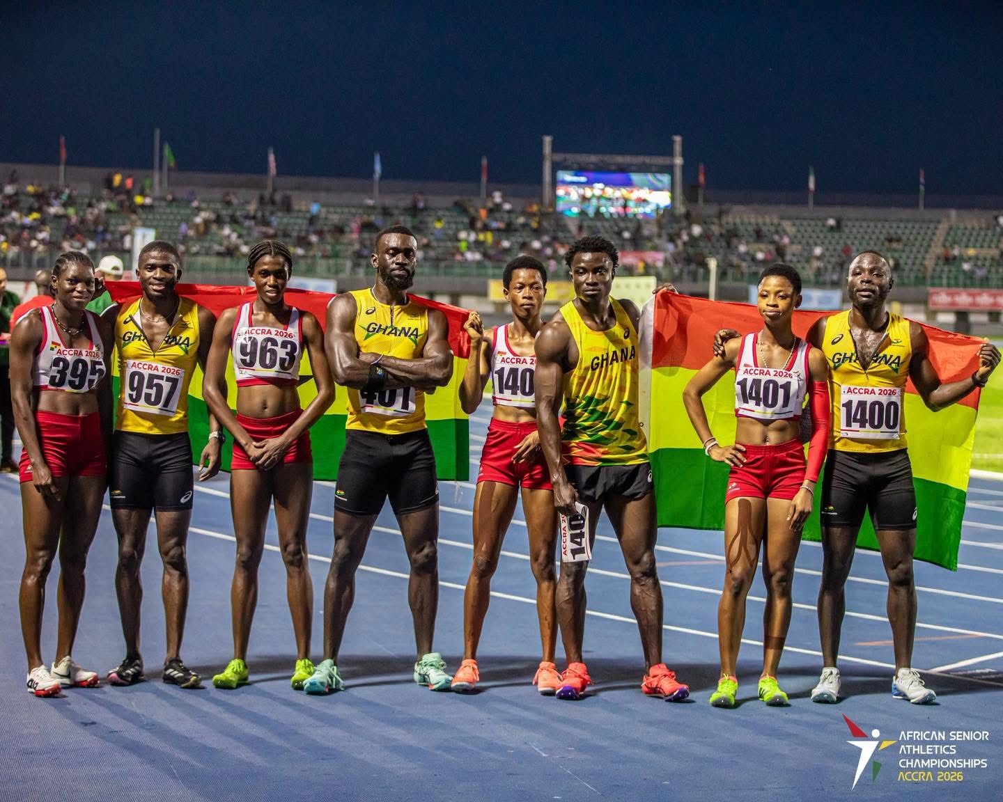 South Africa tops medal table, Ghana places 20th at 24th African Senior Athletics Championships 