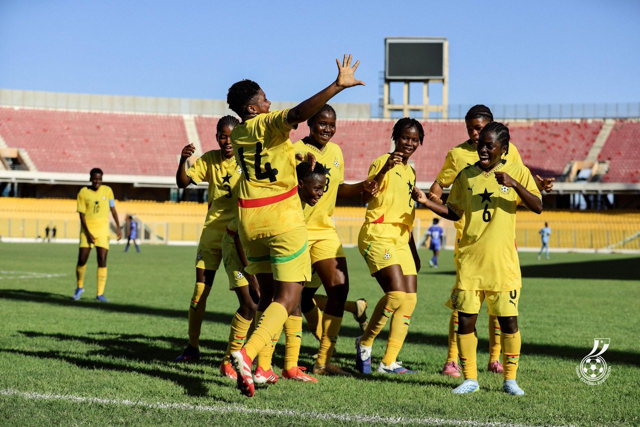 Black Maidens hit six past Liberia to secure massive first leg advantage