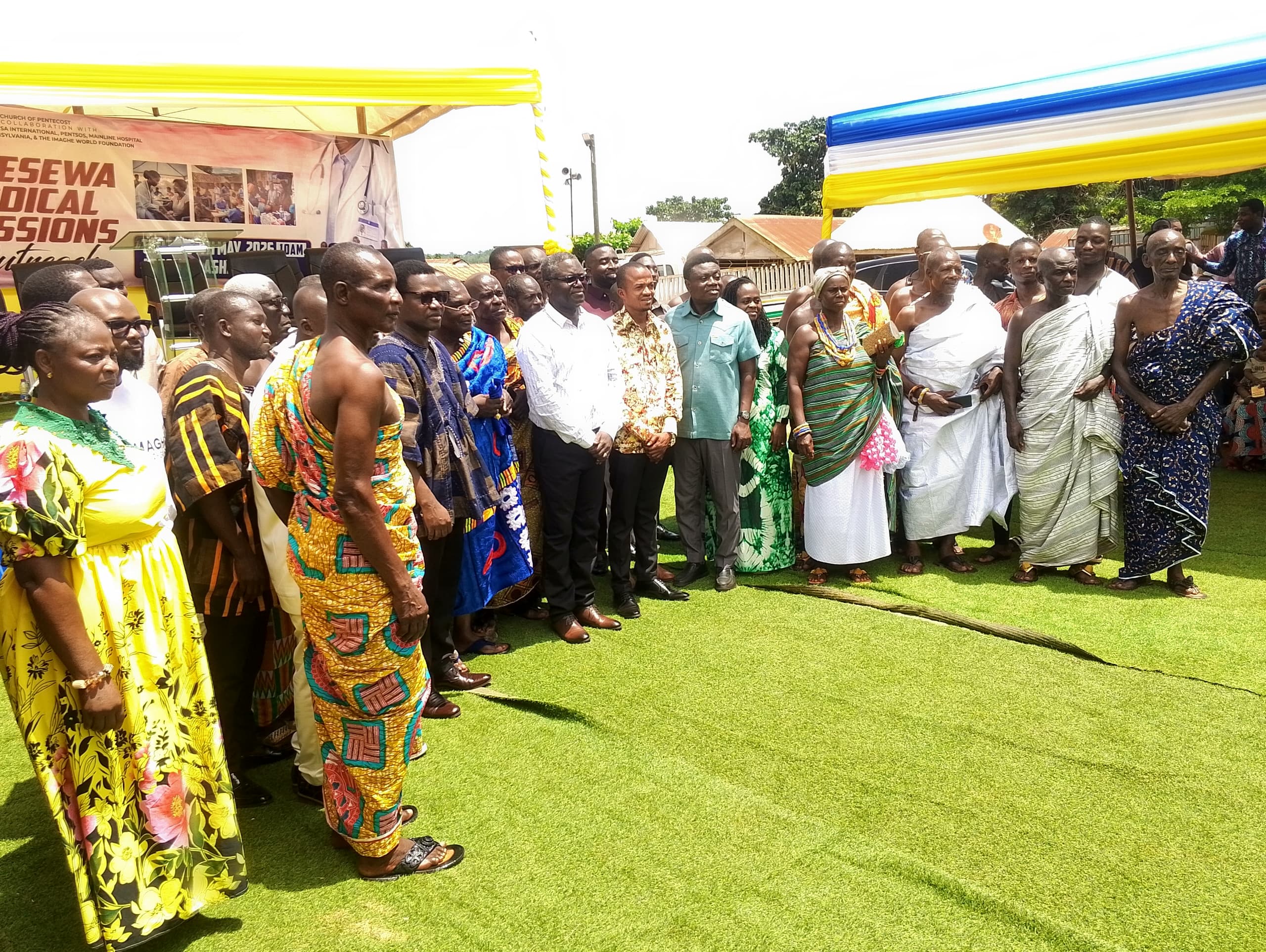 Pentecost Church launches 2026 medical outreach at Abesewa 