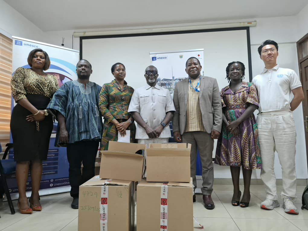 UNESCO hands over nine weather stations to boost GMet capacity 