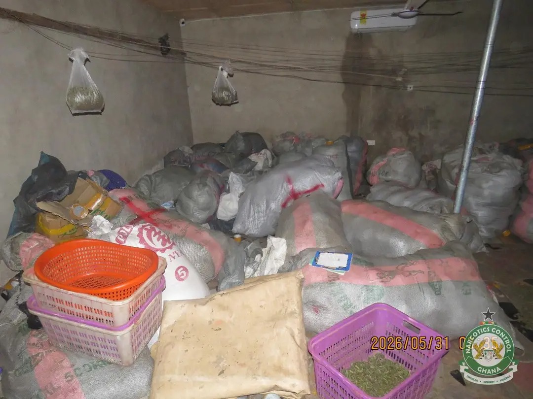 Narcotics Control Commission intercepts tonnes of suspected cannabis 