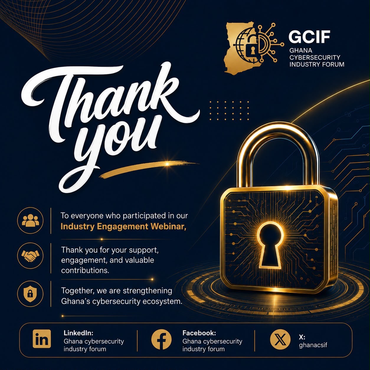 Cybersecurity Industry Forum holds maiden engagement, rallies professionals ahead of registration 