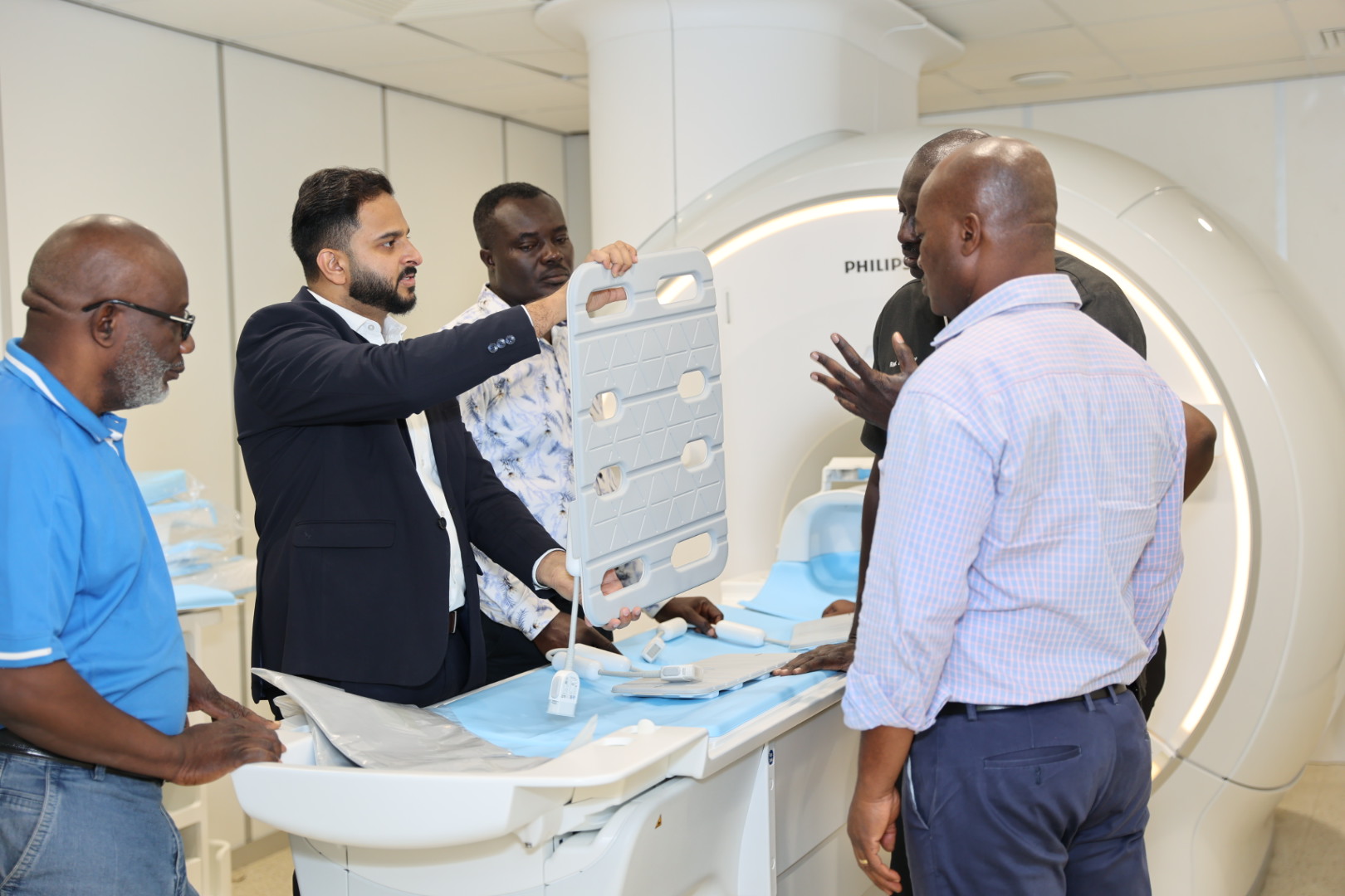 HealthTech Ghana, 37 Military Hospital open new Philips helium-free MRI, diagnostics centre 
