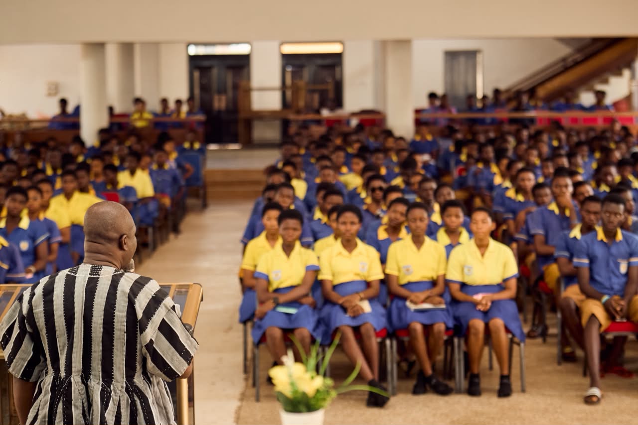 Ransford Antwi cautions technical education students against illicit drug use, alcoholism