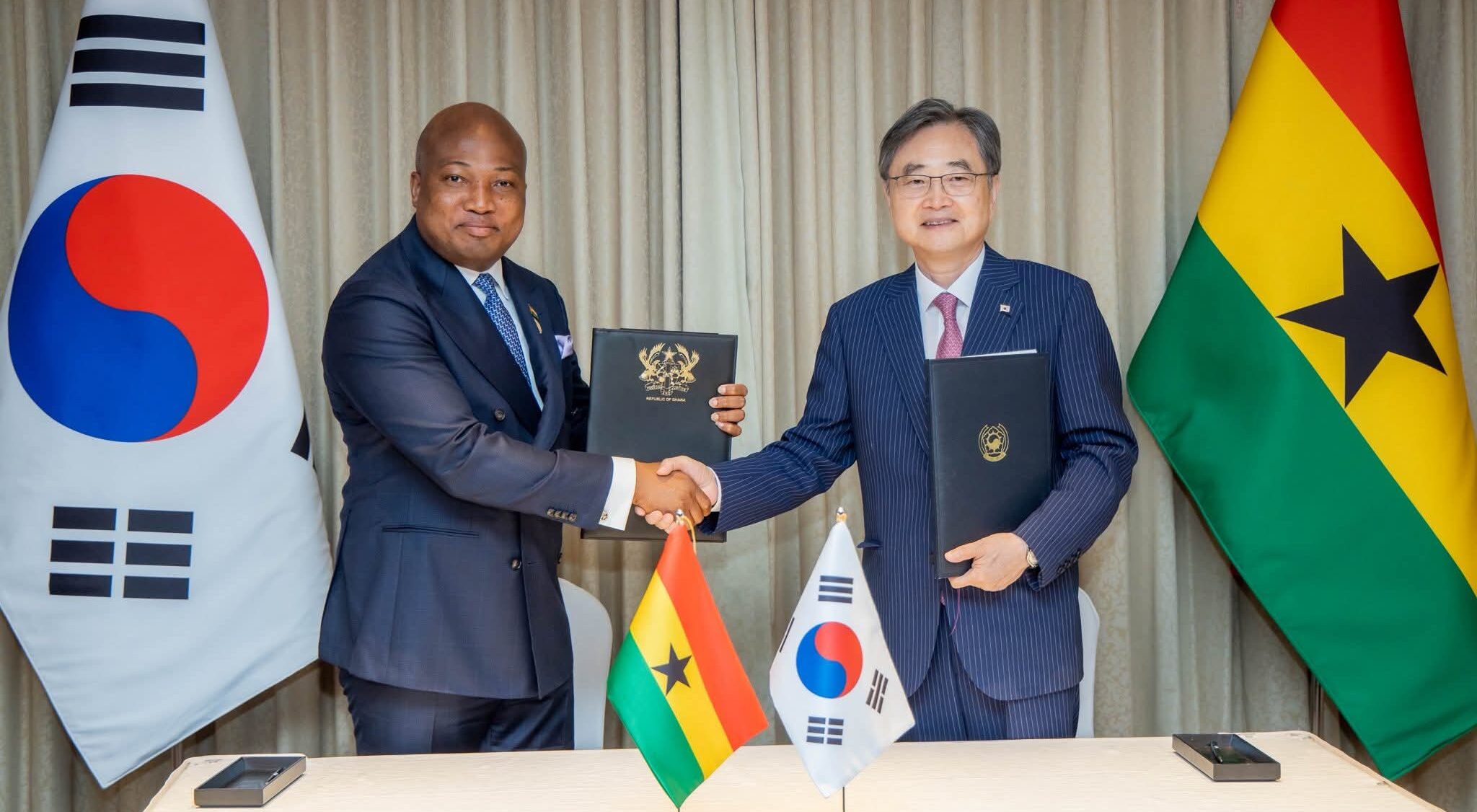 Ghana, South Korea sign visa waiver agreement to deepen bilateral relations