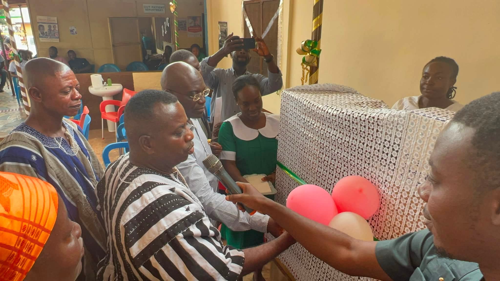 Techiman South MP builds laboratory for Bamiri Health Centre