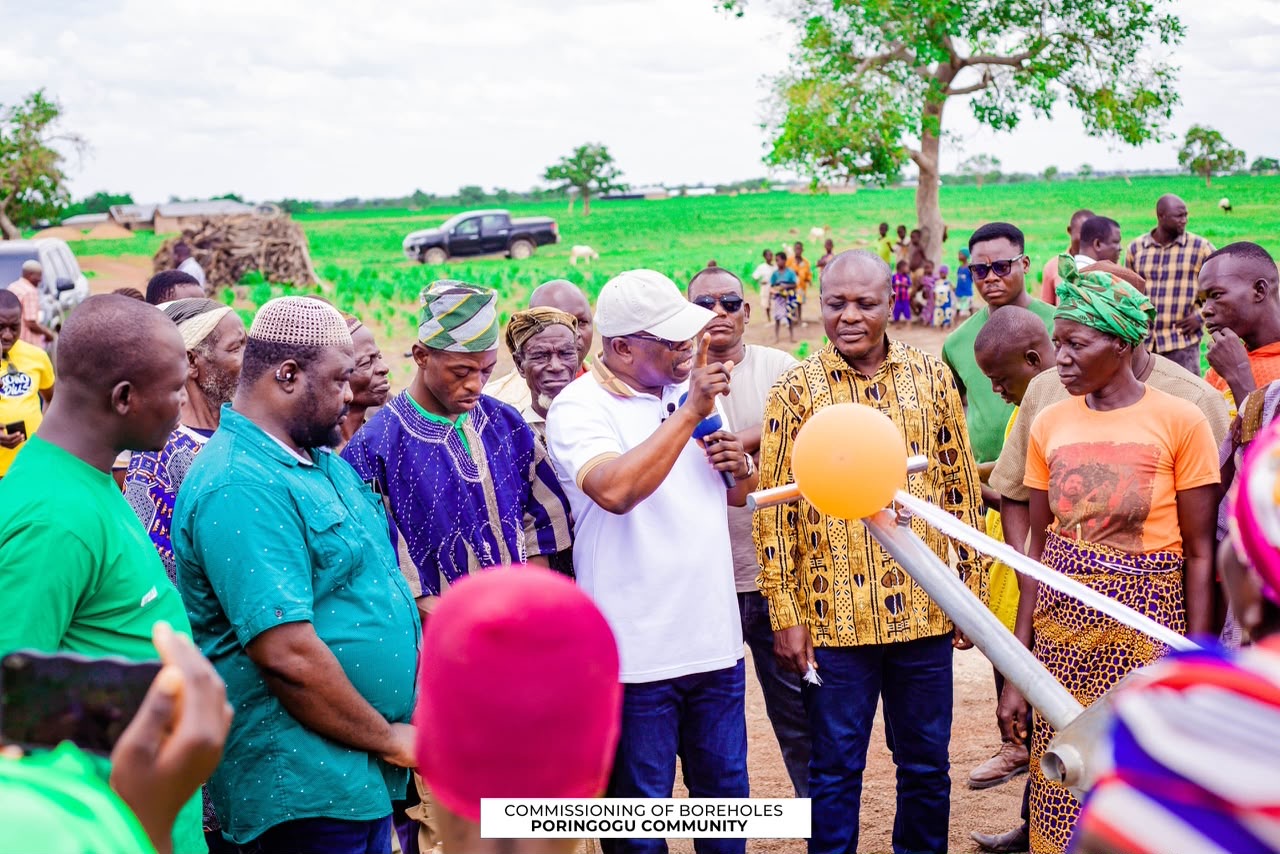 Minister commissions four boreholes in North East to improve access to safe water  