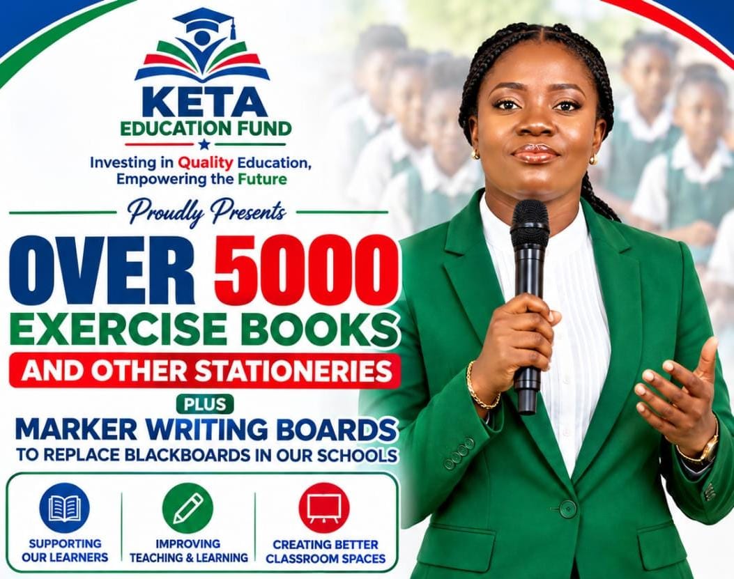 Keta Education Fund to donate over 5,000 educational materials to schools