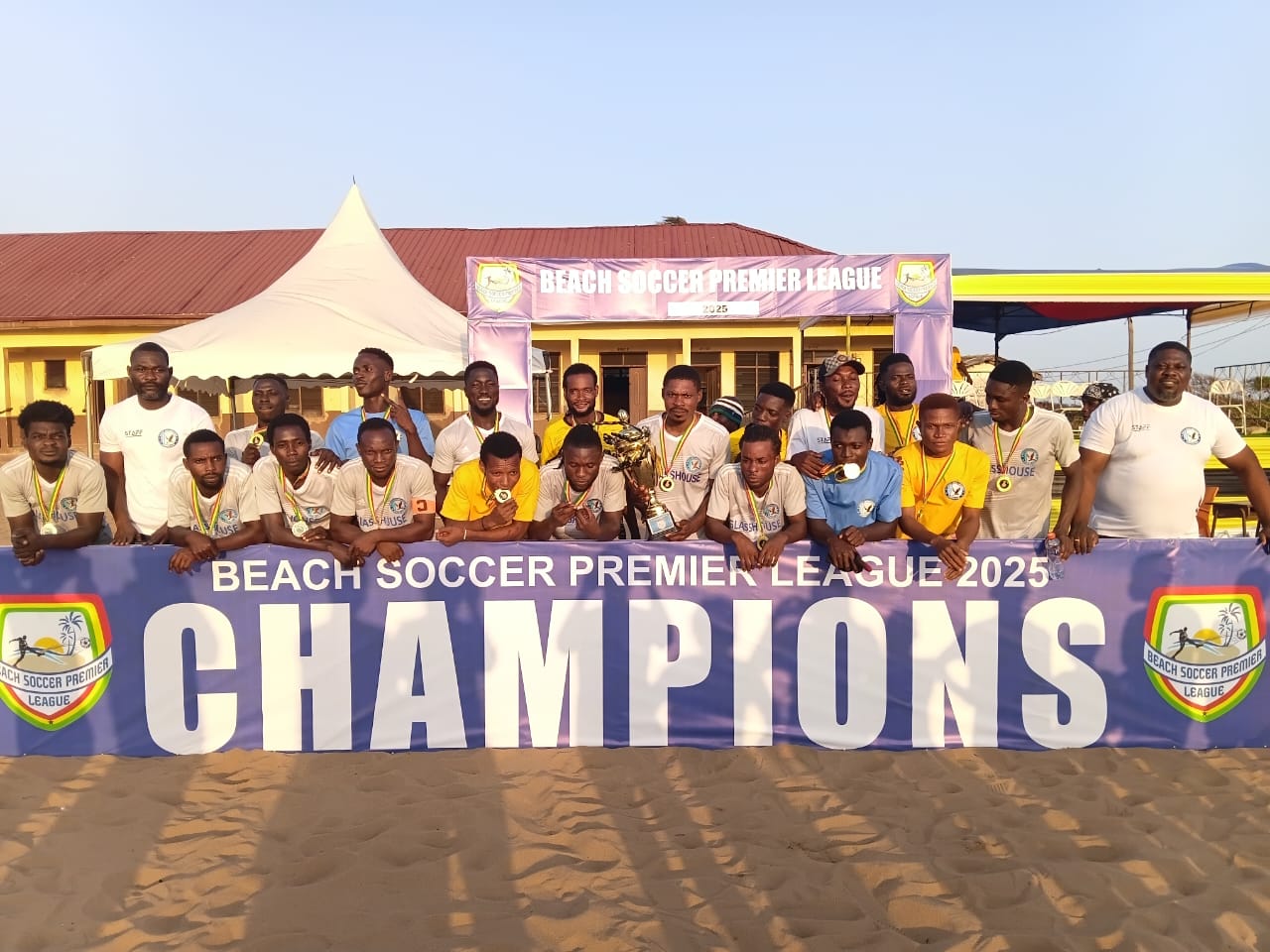 Vodza Iron Breakers defeat Sea Sharks to claim Ghana Beach Soccer ...