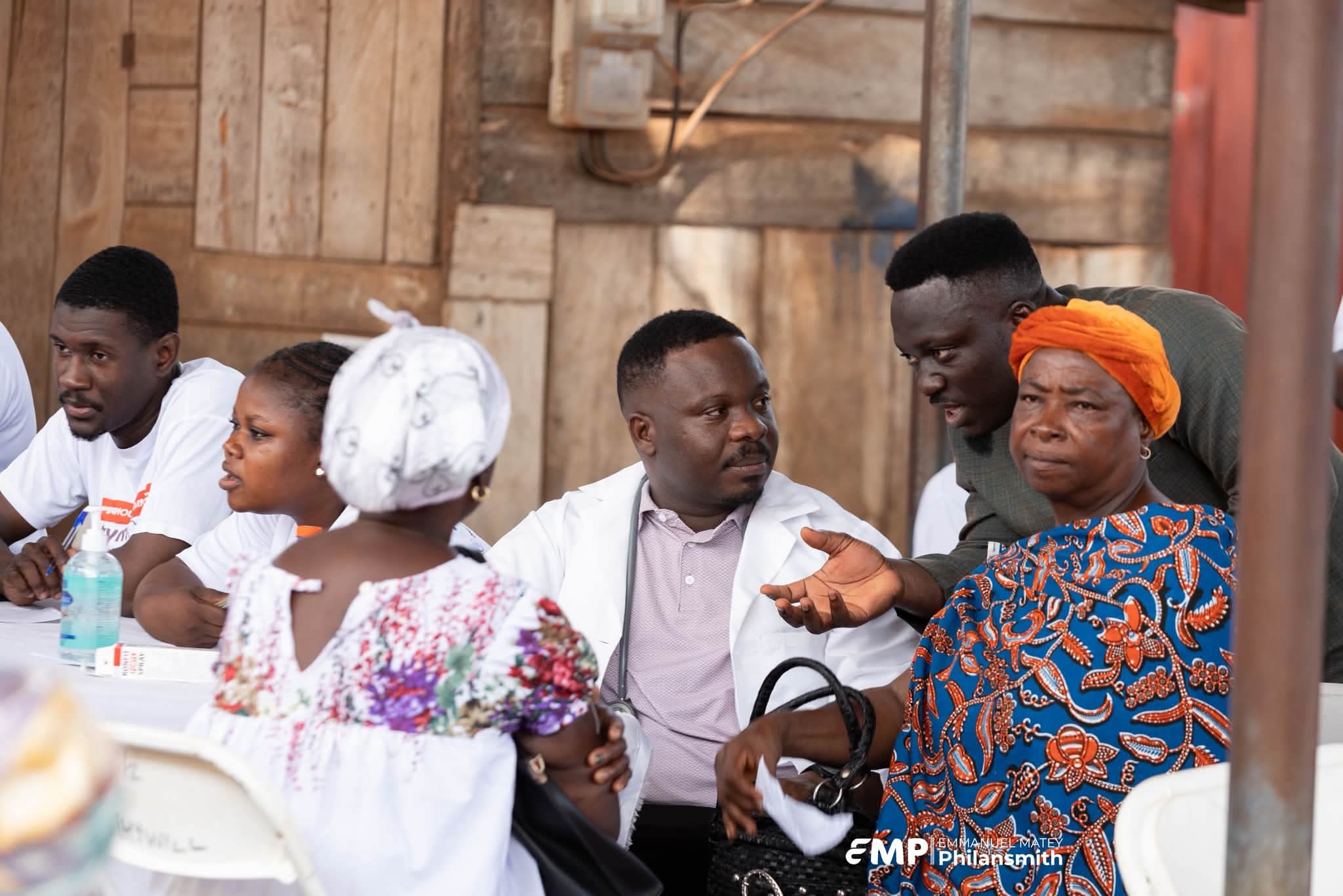 Tymcoin Pharmacy screens over 2,000 people in Odumase-Krobo 