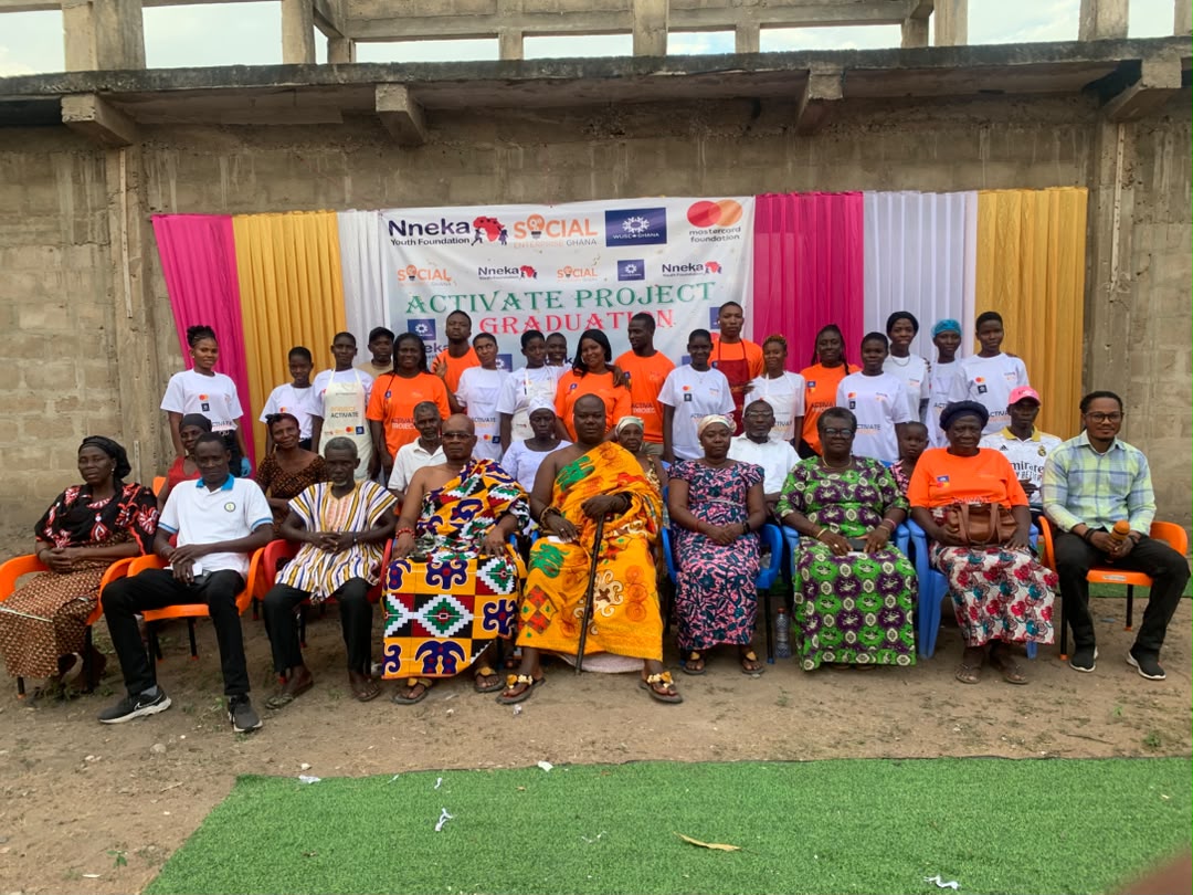 Nneka Youth Foundation and Social Enterprise Ghana graduate 100 women ...