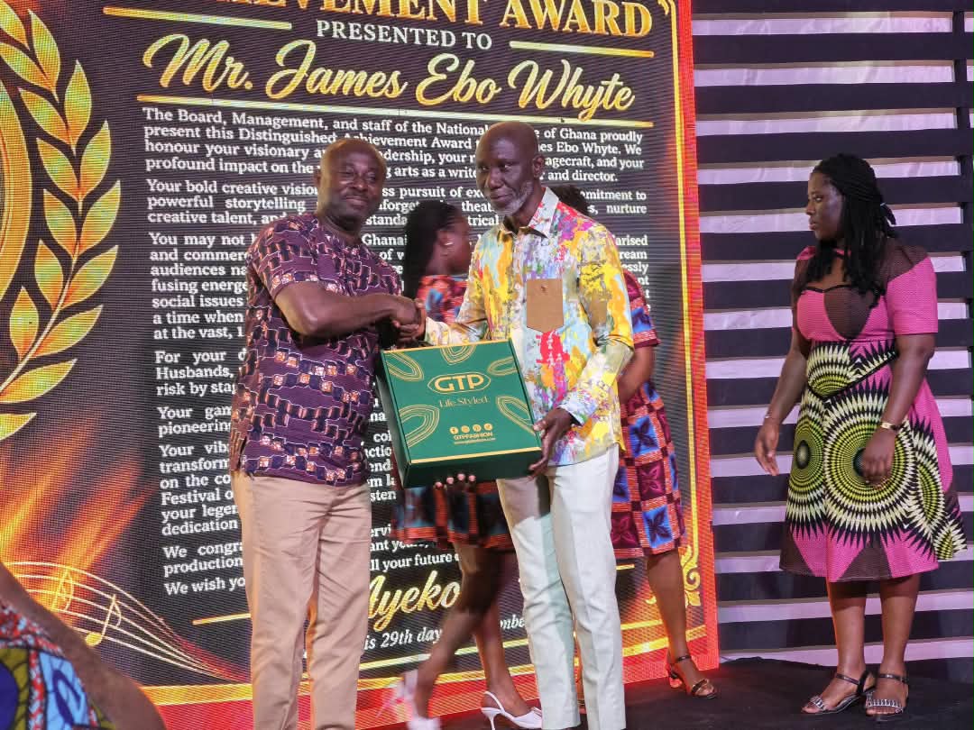 National Theatre honours James Ebo Whyte, former staff