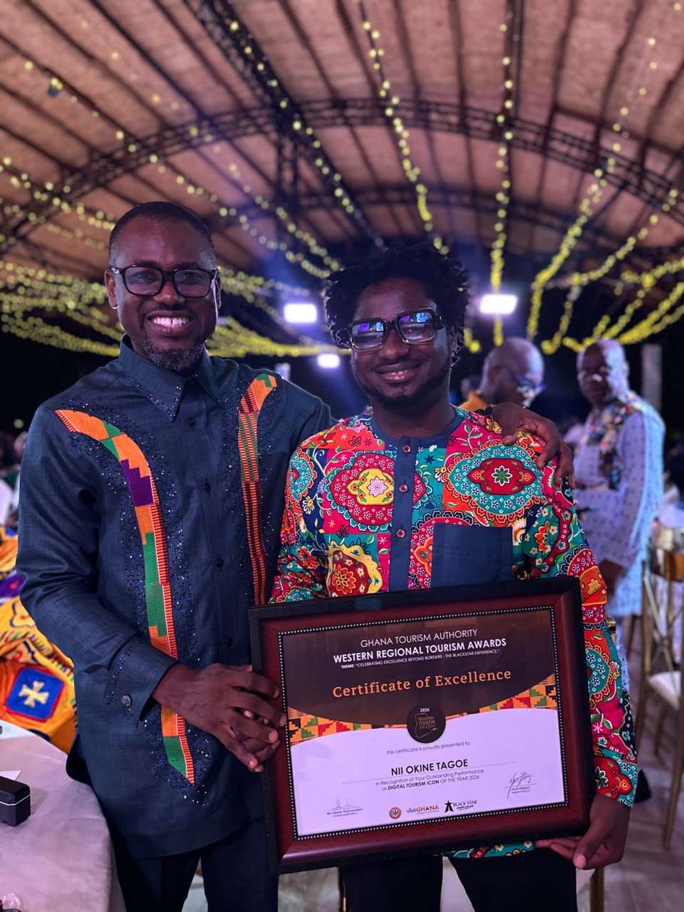 Tagoe Nii Okine Tagoe adjudged Digital Tourism Icon of the Year by GTA in the ...