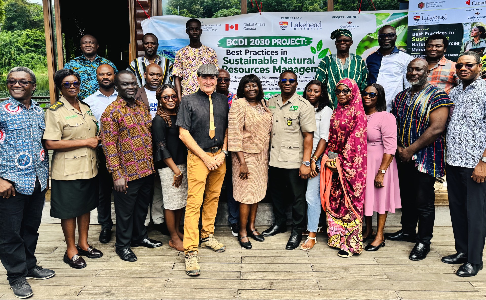 BCDI 2030 Project: Ghana deepens knowledge in wood science, remote sensing and ecological technologies